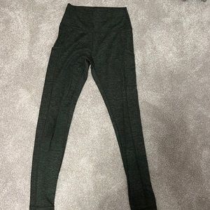 Aerie green leggings size small